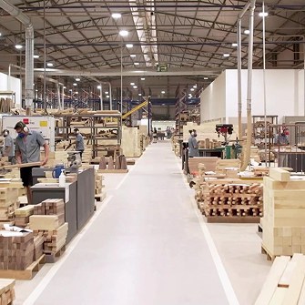 Factory interior Factory interior